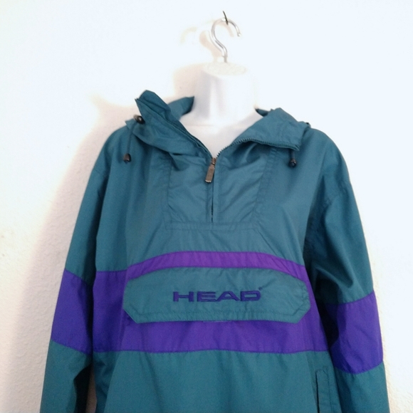 Color block Head rain pullover - Picture 2 of 5